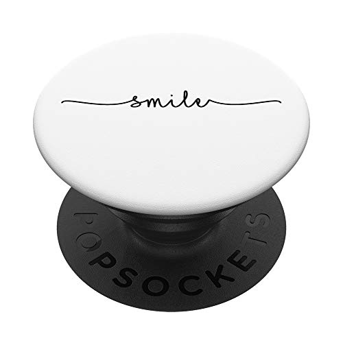 Style101 PopSocket - Smile -PopSockets Grip PopSockets PopGrip: Swappable Grip for Phones & Tablets