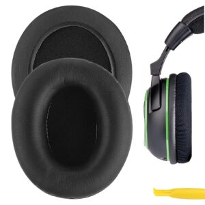 geekria quickfit replacement ear pads for turtle beach ear force stealth 520 500x call of duty black ops ii kilo tango ghosts gaming headphones earpads, headset ear cushion (black)