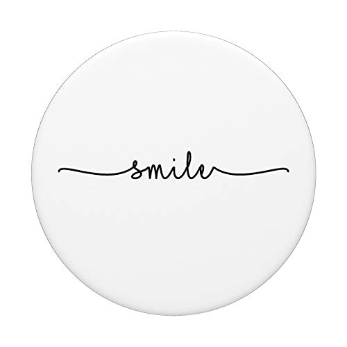 Style101 PopSocket - Smile -PopSockets Grip PopSockets PopGrip: Swappable Grip for Phones & Tablets