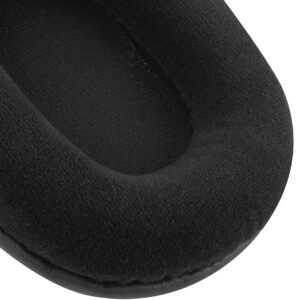 Geekria Comfort Velour Replacement Ear Pads for Turtle Beach Ear Force Recon 50 50P 60P 150 Camo Call of Duty Advanced Warfare Gaming Headphones Earpads, Headset Ear Cushion Repair Parts (Black)
