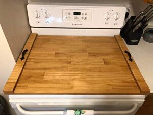 rustic stove top cover, wooden tray for stove, wood stove top tray, stove tray, decorative tray