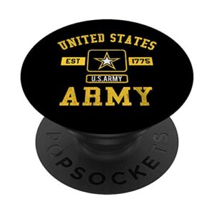 army military pride popsockets popgrip: swappable grip for phones & tablets