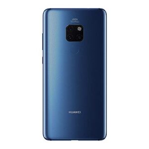 Huawei Mate 20 (128GB/4GB) 6.53" FHD+ Display Triple Camera 4000 mAh Battery 4G LTE GSM Dual SIM Global Unlocked (HMA-L29) International Version, Midnight Blue