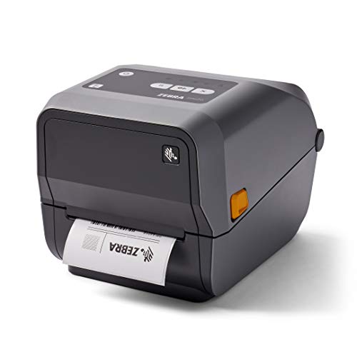 ZEBRA ZD620t Thermal Transfer Desktop Printer 300 dpi Print Width 4 in WiFi Bluetooth Ethernet Serial USB ZD62043-T01L01EZ