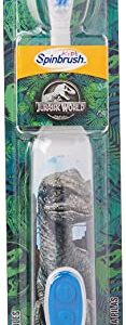 Arm & Hammer Spinbrush Kids Battery Powered Toothbrush, Jurassic World, Design May Vary