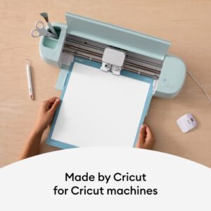 Cricut Premium Removable Vinyl (12 in × 15 ft), No-Residue Easy Removal up to 2 Years, Perfect for Indoor-Outdoor DIY Projects & Removable Decals, Compatible with Cricut Machines, White