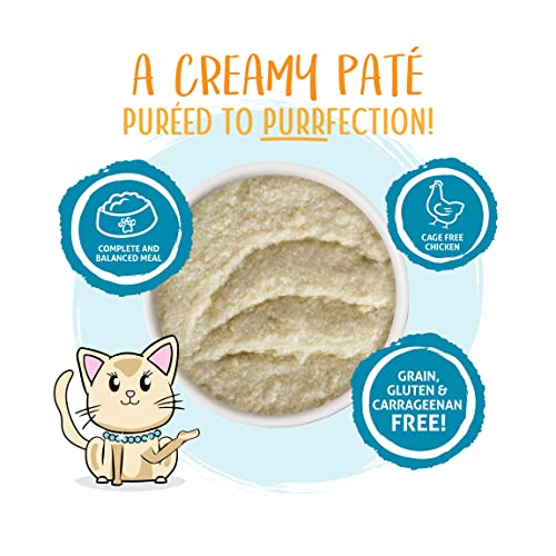 Weruva Classic Cat Paté, Press Your Lunch! with Chicken, 3oz Can (Pack of 12)