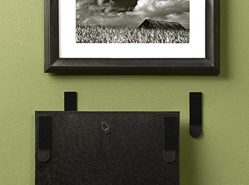 Command Large Picture-Hanging Strips, Black, 12-Sets