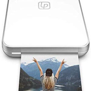 Lifeprint Ultra Slim Printer | Portable Bluetooth Photo, Video & GIF Instant Printer with Video Embed Technology, Editing Suite & Social App for iOS and Android | 2x3 ZINK Zero Ink Sticky-Back Film