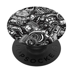 car parts car guy popsockets popgrip: swappable grip for phones & tablets