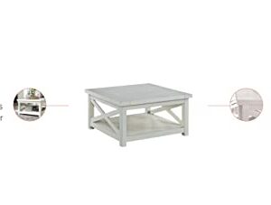 Seaside Lodge White Coffee Table by Home Styles