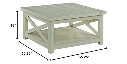 Seaside Lodge White Coffee Table by Home Styles