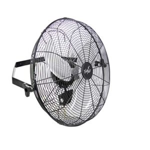 vie air fan collection, 18 inch, black va-18w