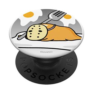 gudetama friday the 13th popsockets popgrip: swappable grip for phones & tablets