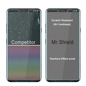 Mr.Shield [3-PACK] Designed For LG V40 ThinQ [Tempered Glass] Screen Protector with Lifetime Replacement