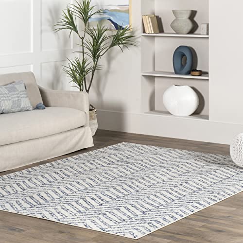 NuLOOM Rosanne Transitional Striped Area Rug, 8' x 10', Blue