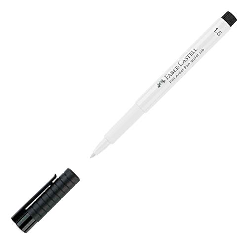 Faber Castell Water Based Marker Pit Artist Pen 101 White 1.5 167893