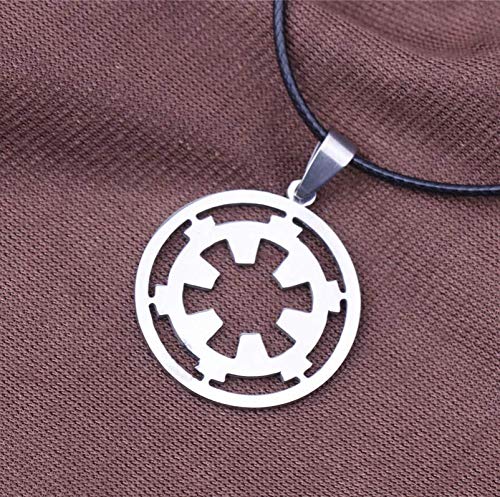 Nongkhai shop Classic Movie Star Wars Galactic Empire Sigh Pendant Necklace 1pcs