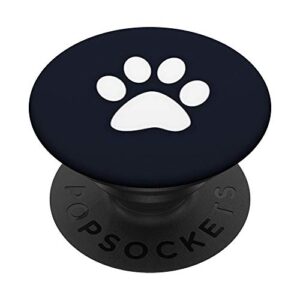 paw print pop up cellphone holder grips,cute dog popout knob popsockets popgrip: swappable grip for phones & tablets