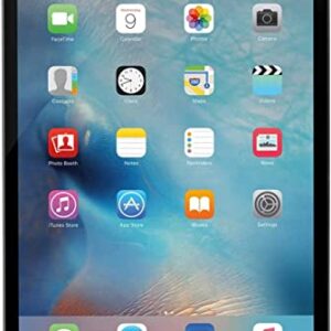 Apple iPad Mini 4, 128GB, Space Gray - WiFi + Cellular (Renewed)