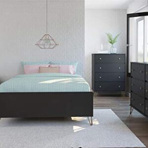 Novogratz Owen 6 Drawer Dresser, Black