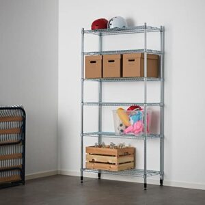 IKEA Omar 1 Section Shelving Unit 698.290.83 Size 36 1/4x14 1/8x71 1/4 "