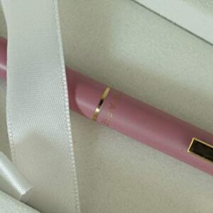 Cross Sheaffer Rare Made in The USA Signature Slim Classic Fashion Matte Rose Pink with 22KT Gold Appointment Ballpoint Pen and Matching Sheaffer Journal