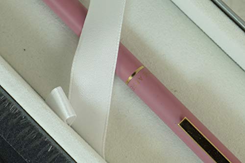 Cross Sheaffer Rare Made in The USA Signature Slim Classic Fashion Matte Rose Pink with 22KT Gold Appointment Ballpoint Pen and Matching Sheaffer Journal