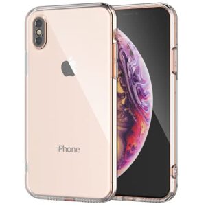 Shamo's iPhone XS Max Case - Soft TPU Material - Flexible - Precise Fit - Shock Absorption - Scratch Resistance - Non-Slip Grip - Wireless Charging Compatible - Slim & Lightweight - Transparent Design