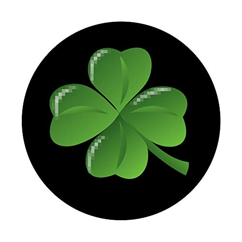 Lucky 4 Leaf Clover Pop Socket PopSockets PopGrip: Swappable Grip for Phones & Tablets