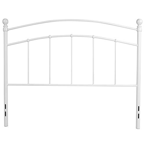 Flash Furniture Woodstock Decorative White Metal Full Size Headboard