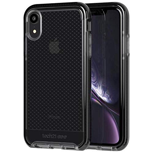 tech21 Evo Check Apple iPhone XR with 12 ft Drop Protection - Smokey/Black