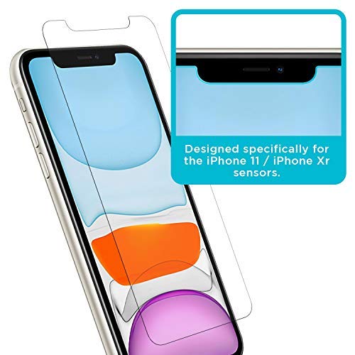 Tech Armor HD Clear Film Screen Protector Designed for Apple iPhone 11 and iPhone Xr 6.1 Inch 4 Pack 2019