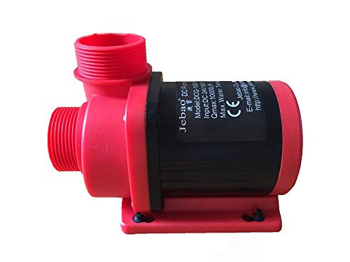 Jebao 80W 10000LPH Aquarium DC Controllable Water Return Pump Fish Tank Pump with Wave Function DCQ-10000(2650GPH)