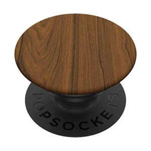 walnut hardwood print popsockets popgrip: swappable grip for phones & tablets