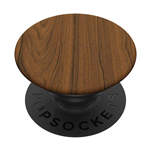 Walnut Hardwood Print PopSockets PopGrip: Swappable Grip for Phones & Tablets