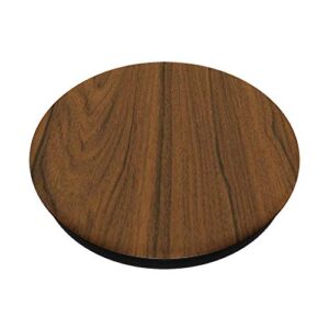 Walnut Hardwood Print PopSockets PopGrip: Swappable Grip for Phones & Tablets