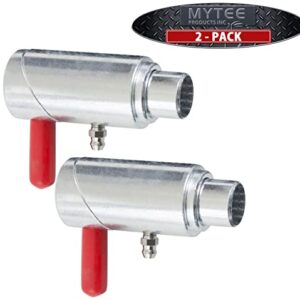 Mytee Products (2 Pack) 3/4" Cam Lock Wrecker, Tow Truck Spring Loaded Twist Lock Plunger Pin