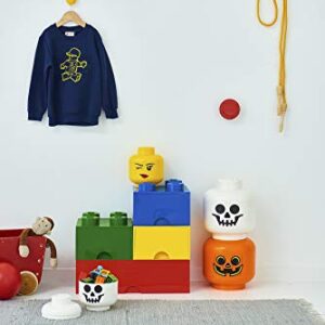 Room Copenhagen Lego Storage Head Large-Skeleton, Polypropylene, Skelton