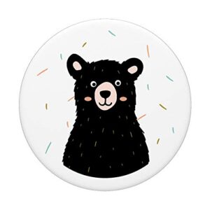 Bear Pop Socket PopSockets PopGrip: Swappable Grip for Phones & Tablets