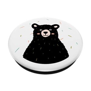 Bear Pop Socket PopSockets PopGrip: Swappable Grip for Phones & Tablets