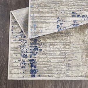 Home Dynamix Melrose Lorenzo Area Rug, 5x7, Gray/Blue