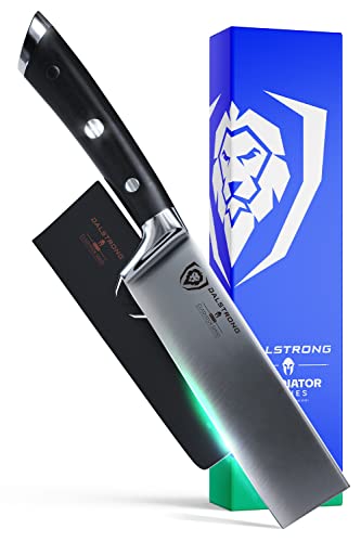 Dalstrong Gladiator Elite Series Forged High Carbon German Steel Produce Kitchen Knife, 6 Inches, Sheath Included