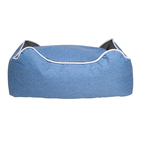 long rich Rectangle high back Pet Bed, By Happycare textiles