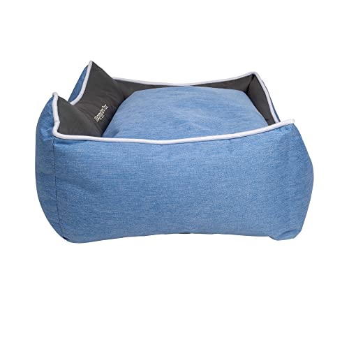 long rich Rectangle high back Pet Bed, By Happycare textiles