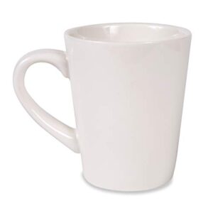 Pavilion Gift Company Stoneware 19561 Grandma Cup, 15 oz, Cream