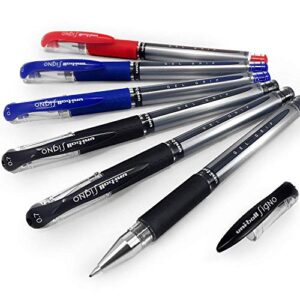 Uni-Ball Gel Grip Pens, Medium Point (0.7mm), Blue, Box of 24 (2067509)