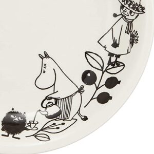 山加商店 Yamaka Shoten Moomin MM1400-52 Moomin Valley Plate, 6-Piece Set, Microwave, Dishwasher Safe, Moomin Goods, Scandinavian, Mother's Day, Gift, Tableware, Gift, Wedding Gift, Made in Japan