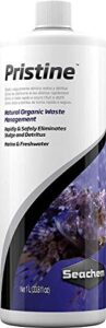 seachem pristine natural waste management - organic sludge and detritus eliminator 1 l