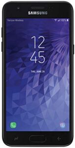 samsung galaxy j3 2018 16gb verizon wireless (j337v cdma) 5.5" android 7.1 smartphone - black (renewed)